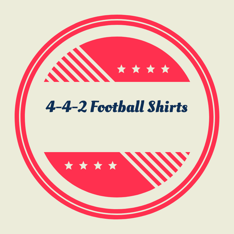 4-4-2 football shirts