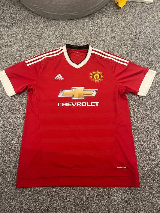 Manchester United Home Shirt 2015/16 Mata Name-set