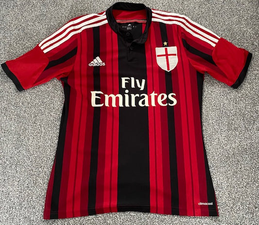 AC Milan Home shirt 2014/15 Small (Good)