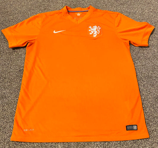 Holland Home Shirt 2014/15  L (Very good)