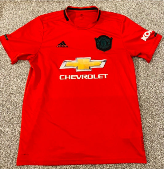 Manchester United Home Shirt 2019/20 Medium (Excellent)